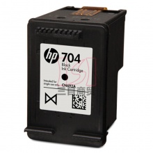 惠普原装墨盒HP704(CN692AA) 黑色 适用于HP喷墨打印机 2010/2060 480页
