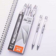 真彩锐丽活动铅笔MP-482 0.5mm/0.7mm 2B 白色磨砂杆 12支/盒