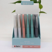 晨光钢笔糖果主义AFP60102 白色/蓝色/灰色/粉红 混色随机 36支/盒