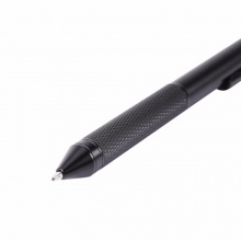 晨光金属多功能笔ADPY3501 圆珠笔+0.5mm自动铅笔 笔芯颜色黑/红/蓝 笔杆黑色/银色随机 12支/盒