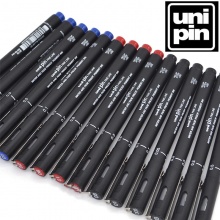 三菱 PIN05-200 针管水性纤维笔 0.5MM 黑色 12支/盒