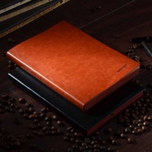 博文 B5-550 皮面笔记本 B5黑色 250*175mm 150张/70g 米黄道林纸