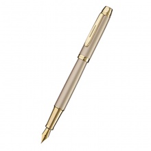 齐心拉诺斯金属钢笔FP6207 F尖0.5mm 金色 (1笔+4墨囊）/套