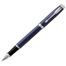 派克16款IM系列钢笔 蓝色白夹