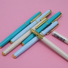 晨光金属钢笔AFP43907 蓝色/浅粉/浅蓝 颜色随机 12支/盒