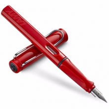 凌美钢笔套装狩猎者系列EF尖0.38MM 磨砂黑/蓝色/白色/亮黑/粉色/绿色/红色/黄色 含F尖钢笔1支、吸墨器1支、一次性墨水胆1支
