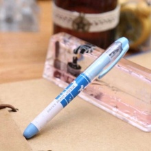 晨光直液式钢笔达拉木马HAFP0375纯蓝 可以换墨囊
