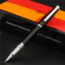 毕加索 PS-918 宝珠笔 纯黑银夹 礼盒包装