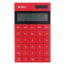 晨光计算器ADG98719 黑色/白色/蓝色/红色 桌面型 简薄平板 10个/盒