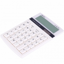 得力计算器1640A 桌面型 白色/黑色 202ｘ142ｘ27mm 10个/盒