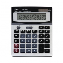 得力计算器1654 桌面型 灰色 186×147×39.5mm 10个/盒