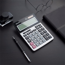 得力计算器1671A 桌面型 黑灰色 185×135×39mm 20个/盒