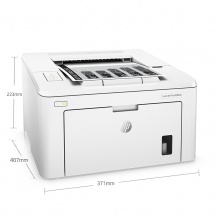 惠普（HP）LaserJet Pro M203dn A4黑白激光打印机（自动双面打印+有线网络打印)