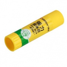 齐心强力固体胶B2643 9g 黄色包装 24支/盒