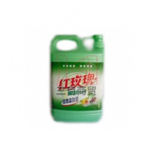 红玫瑰果蔬洗洁精1.6kg 桶装