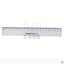齐心直尺B3250 20CM 塑料透明