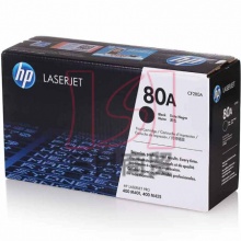 惠普原装硒鼓HP80A(CF280A)黑色 彩包 鼓粉一体适用:HP 400/M401/400MFP/M425 系列