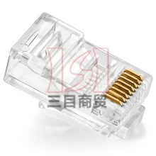 胜为8P8C网络水晶头RJ45RC-4100 100个/盒 网线水晶头