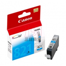 佳能原装墨盒CLI-821C 青色 9ml 适用机型佳能iP3680;iP4680;iP4760;MP568;MP558