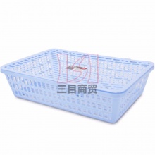 得力公文篮924 A4有盖 蓝色
