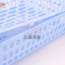 得力公文篮924 A4有盖 蓝色