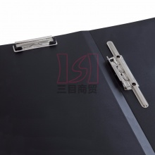 齐心文件夹A604 A4长押夹+板夹-20mm蓝色/黑色/红色24个/件