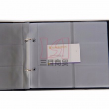 晨光活页名片册AWT90983 360张 245*190mm 活页硬皮 黑色