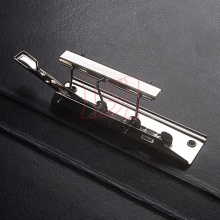 毅力达皮面文件夹A4-S602 双夹 红色