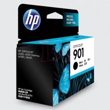 惠普原装墨盒HP901(CC653AA) 黑色 适用HP喷墨打印机 J4580/J4660/4500 200页