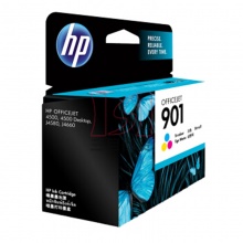 惠普原装墨盒HP901(CC656AA) 彩色 适用HP喷墨打印机 J4580/J4660/4500 360页