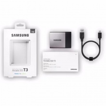 三星(SAMSUNG) T3系列 1TB 1T 便携式 SSD 固态移动硬盘 MU-PT1T0B/CN