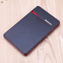 联想超薄型三代 F310S 移动硬盘 黑色 USB3.0 500GB