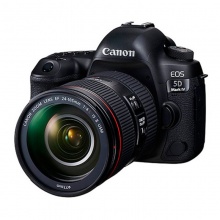 佳能单反相机 EOS 5D Mark IV 24-105mm F/4L IS II USM 黑色