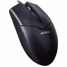 双飞燕（A4TECH）KM-100 有线鼠标键盘套装 有线键盘鼠标套装 有线键鼠套装 鼠标U口+键盘P口 黑色