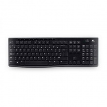 罗技(Logitech) 无线键盘 K270 黑色