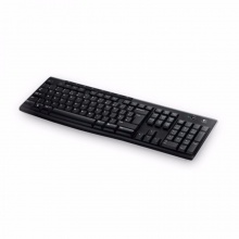 罗技(Logitech) 无线键盘 K270 黑色