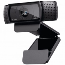 罗技（Logitech）Pro C920 高清网络摄像头 黑色
