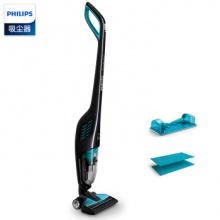 飞利浦（PHILIPS） 吸尘器家用 干湿两用大功率吸拖一体立式手持无线 黑色18.0V FC6401/81