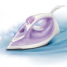 飞利浦（PHILIPS） 电熨斗 蒸汽 GC1026/38 家用手持蒸汽1800W不黏底
