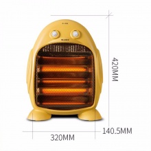 格力(GREE)取暖器 NSJ-8小太阳 家用省电暖风机小太阳取暖器