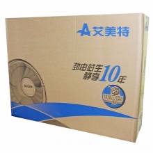 艾美特 (Airmate)电风扇FW4517A 壁扇 18吋工程扇牛角扇 拉绳墙壁扇 摇头 黑色