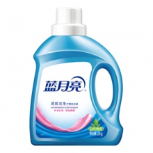 蓝月亮洗衣液 2KG 深层洁净护理 蓝色