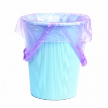 妙洁背心式垃圾袋 3073 45*60cm 3卷/包 1卷*30个 紫色