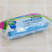茶花 点断式环保袋 家用垃圾袋 30只手提式垃圾袋 3209大号