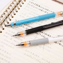 晨光活动铅笔AMPH5501黑0.5mm 旋转锁芯 黑/银/蓝笔杆随机 10支/盒