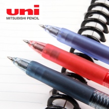 三菱 UMN-105 按动水性签字笔 0.5MM 红色 12支/盒