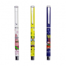 晨光学生钢笔QFP46110海绵宝宝 蓝色/黄色/白色 3色混装 20支/盒