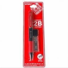 晨光自动铅笔孔庙祈福HKMP0287黑2B卡装组合（1盒笔芯+1支铅笔）外壳颜色随机 36支/盒