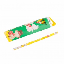 晨光铅笔QWP30906 三角木杆铅笔泰迪HB 12支/盒