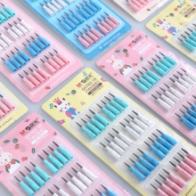 晨光自动铅笔AMPQ1602 HB子弹免削可换芯黑壳颜色随机 40支/盒